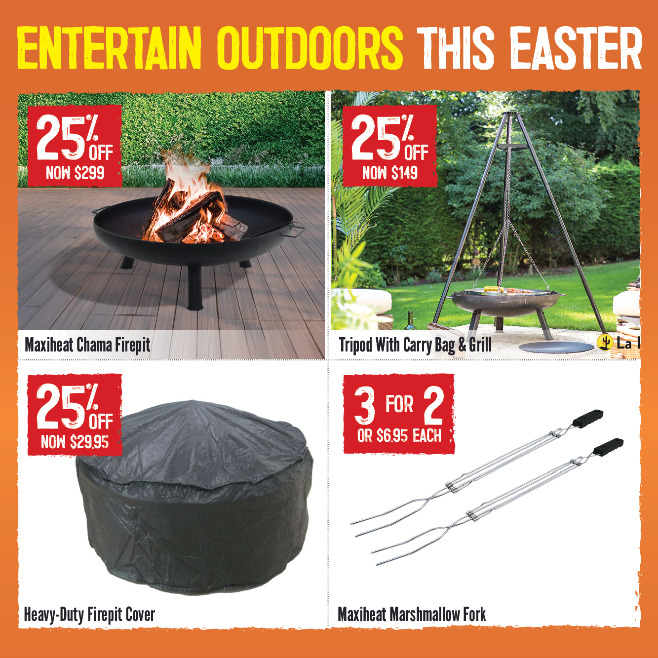 Entertain Outdoors This Easter | Shop Now